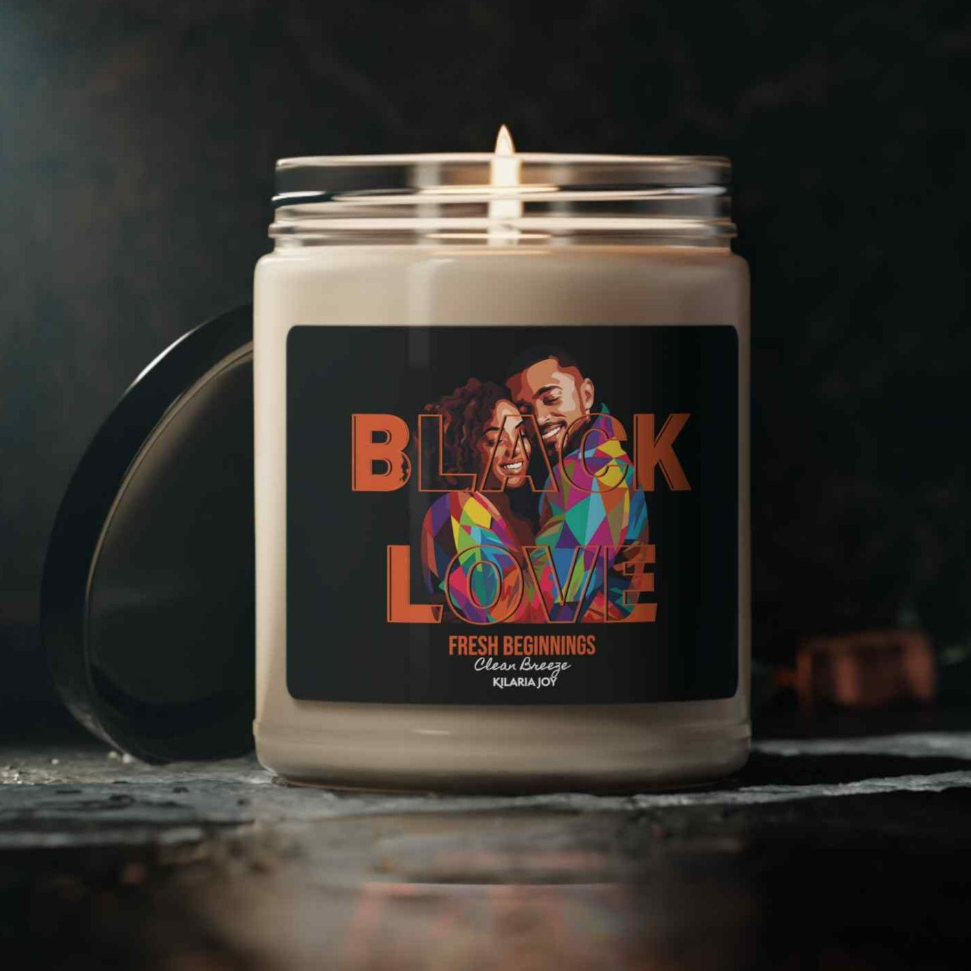 Caramel Cuddles - All Shades of Love - Scented Soy Candle, 9oz