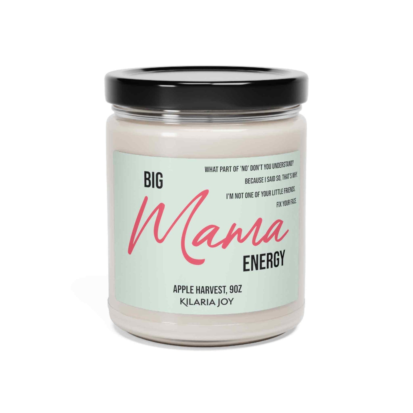 Big Mama Energy Scented Soy Candle, 9oz