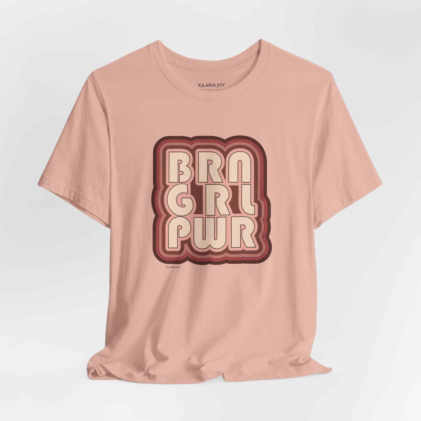 BRN GRL PWR Women's Classic Modern Fit T-Shirt