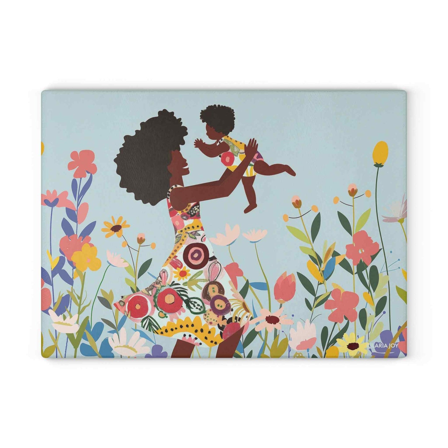 Mother's Nature Premium Glass Cutting Board