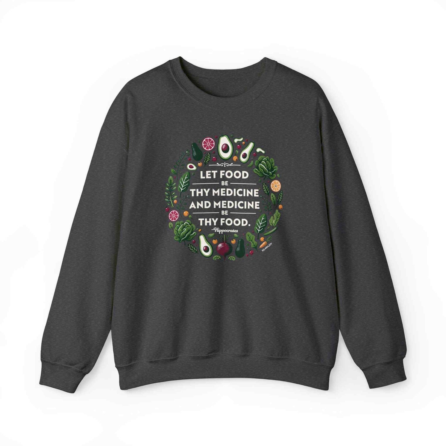 Food Be Thy Medicine Men's Classic Fit Sweatshirt