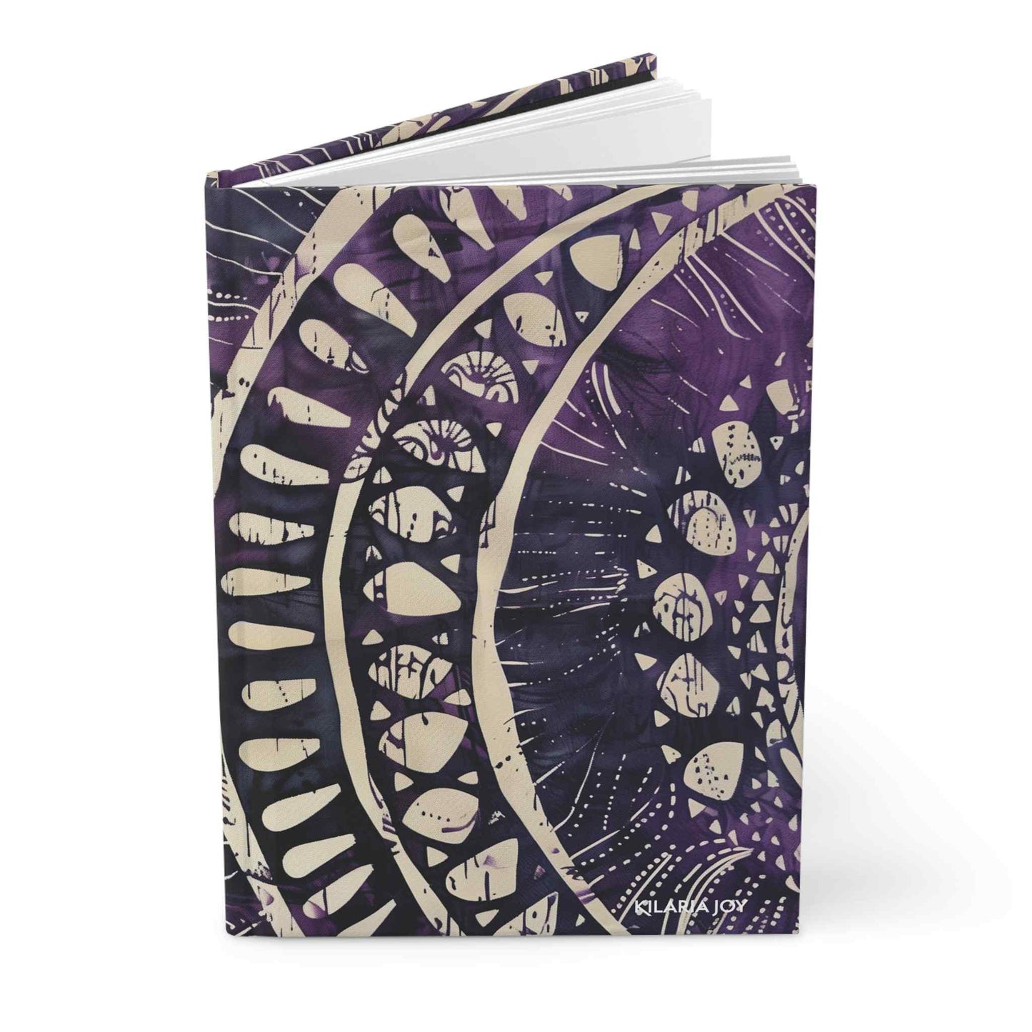 Amethyst in Batik Hardcover Journal