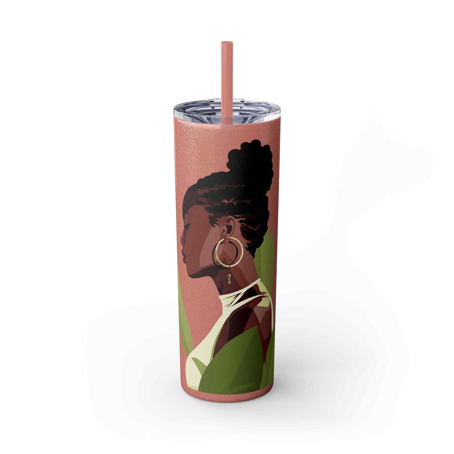 Soft Solace Skinny Tumbler with Straw, 20oz