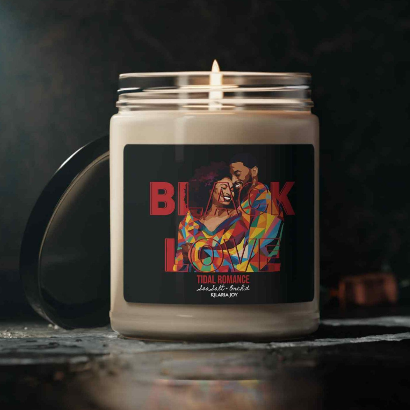 Crimson Crushes - All Shades of Love - Scented Soy Candle, 9oz