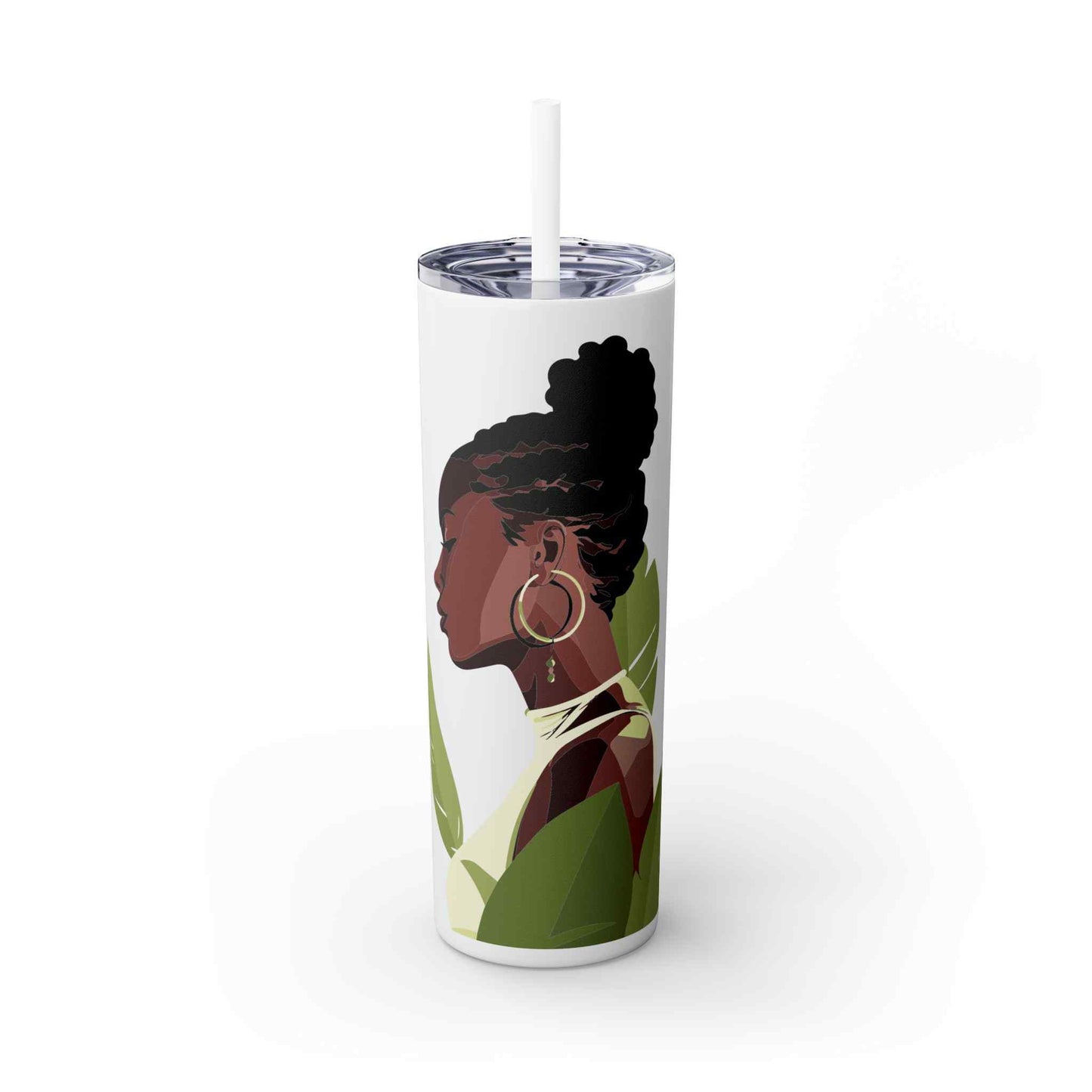 Soft Solace Skinny Tumbler with Straw, 20oz