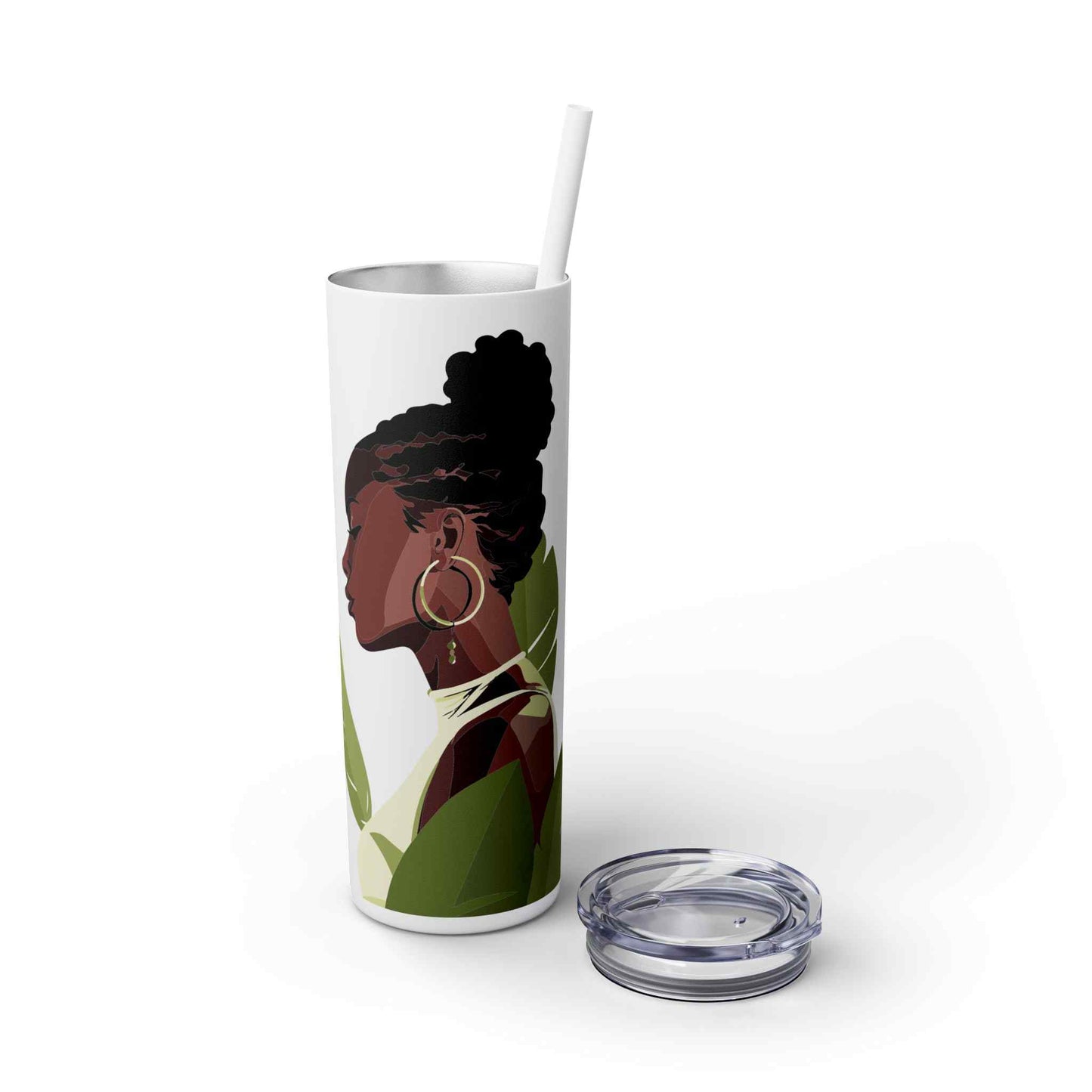 Soft Solace Skinny Tumbler with Straw, 20oz