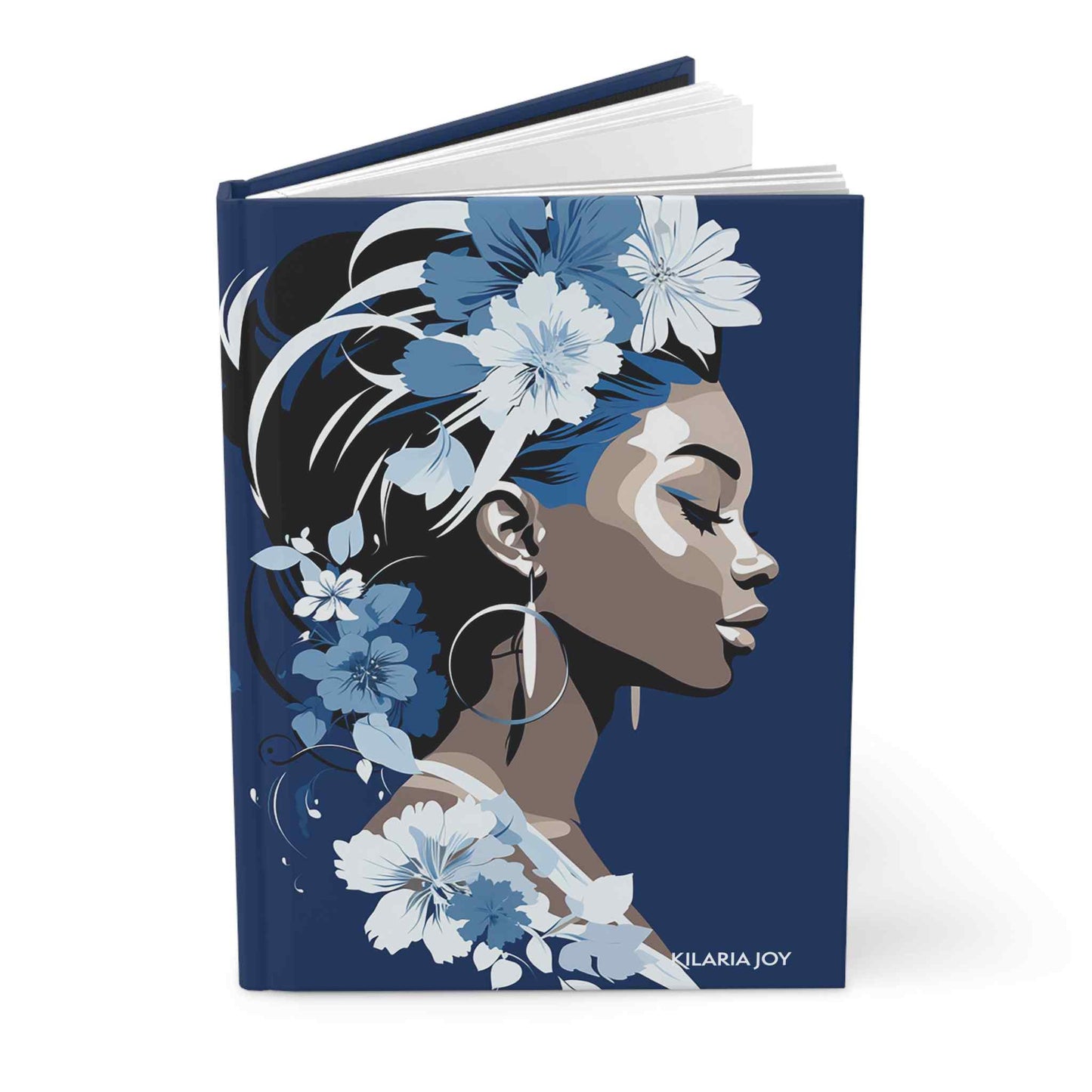 Cobalt Contemplation Hardcover Journal