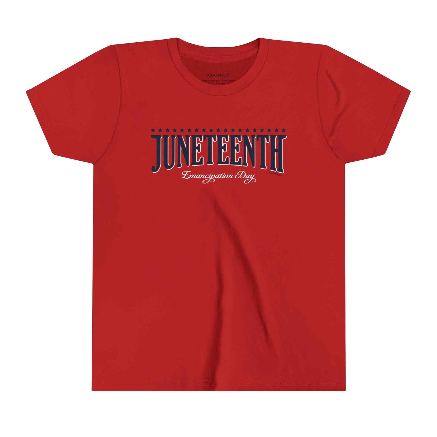 Juneteenth Emancipation Day Youth Short Sleeve Tee