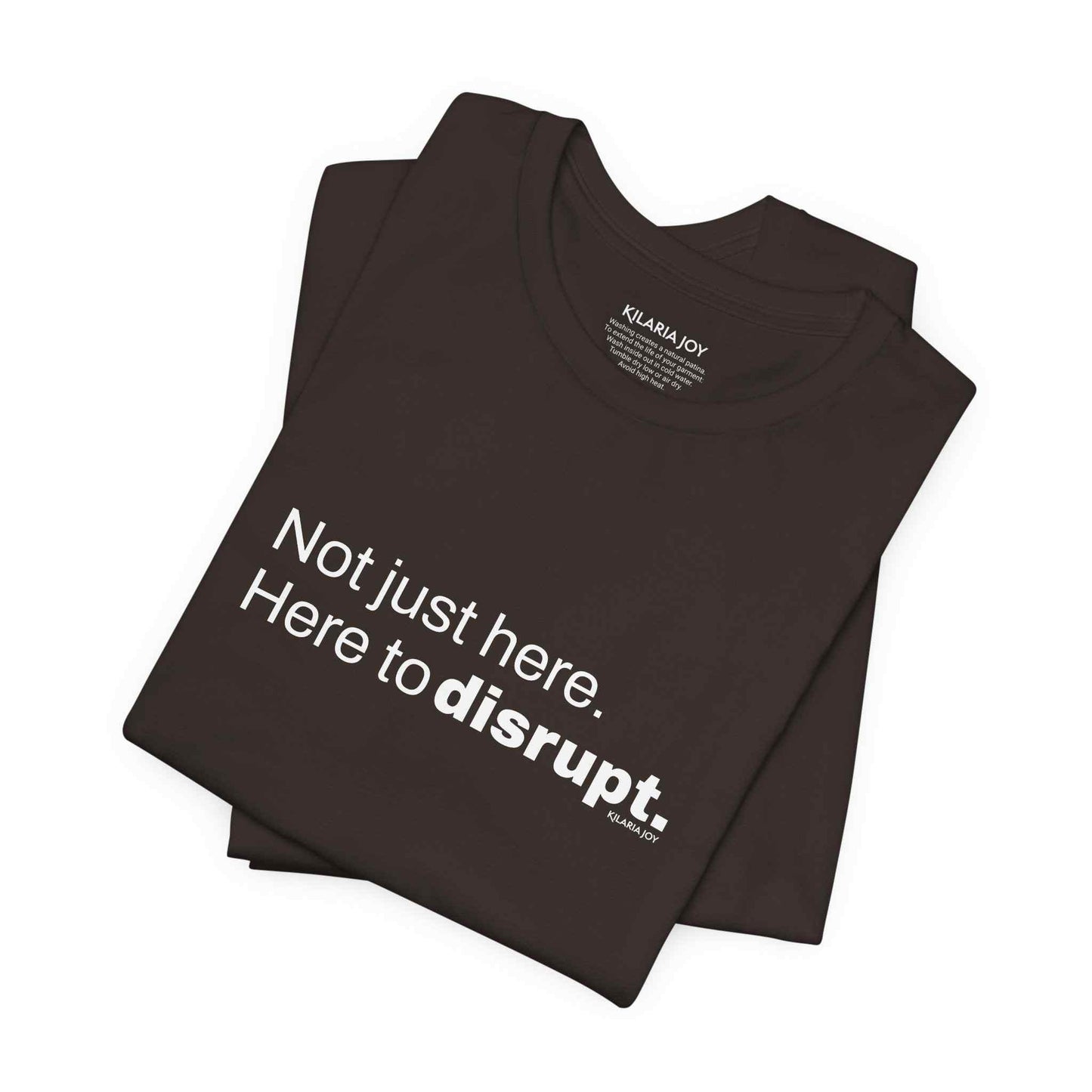 Here to Disrupt Women's Classic Modern Fit T-Shirt
