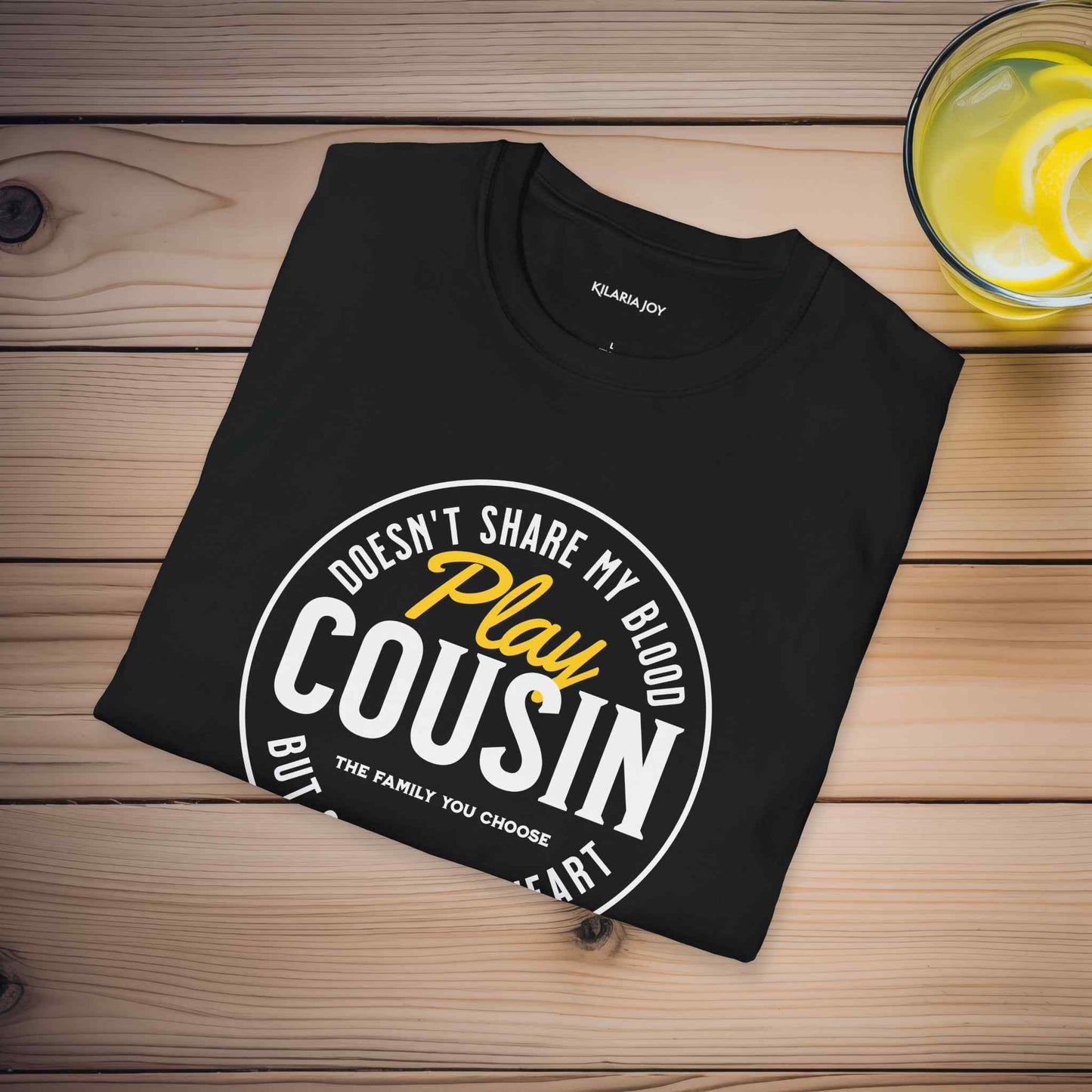 Play Cousin Men's Classic Modern Fit T-Shirt