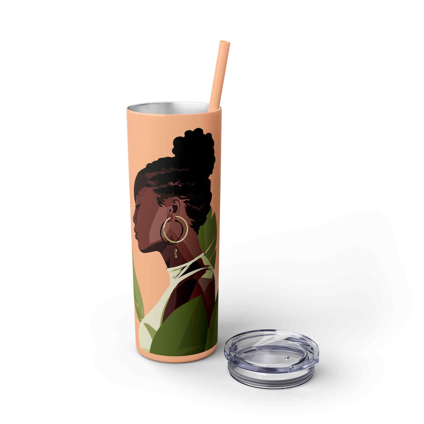 Soft Solace Skinny Tumbler with Straw, 20oz