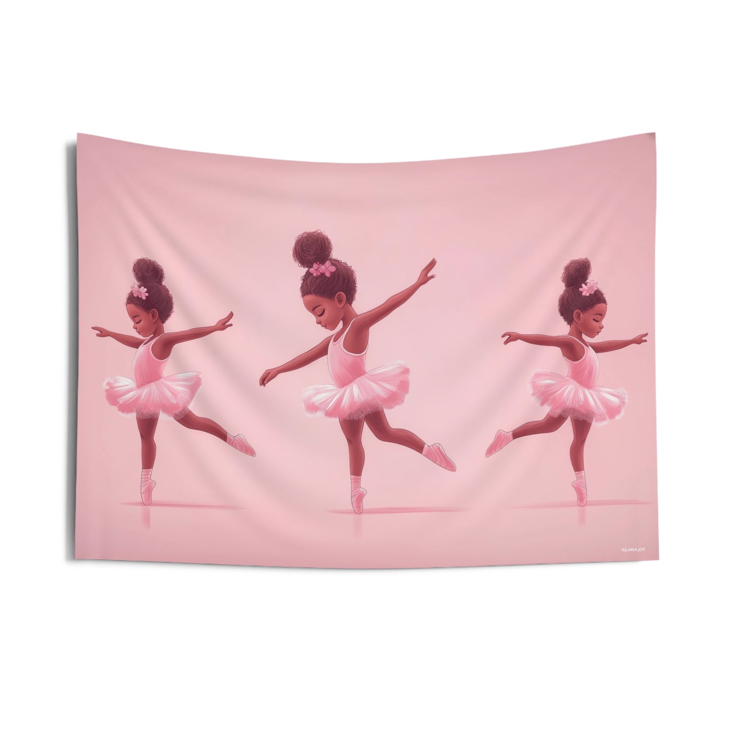 Tiny Twirls Girl's Wall Tapestry
