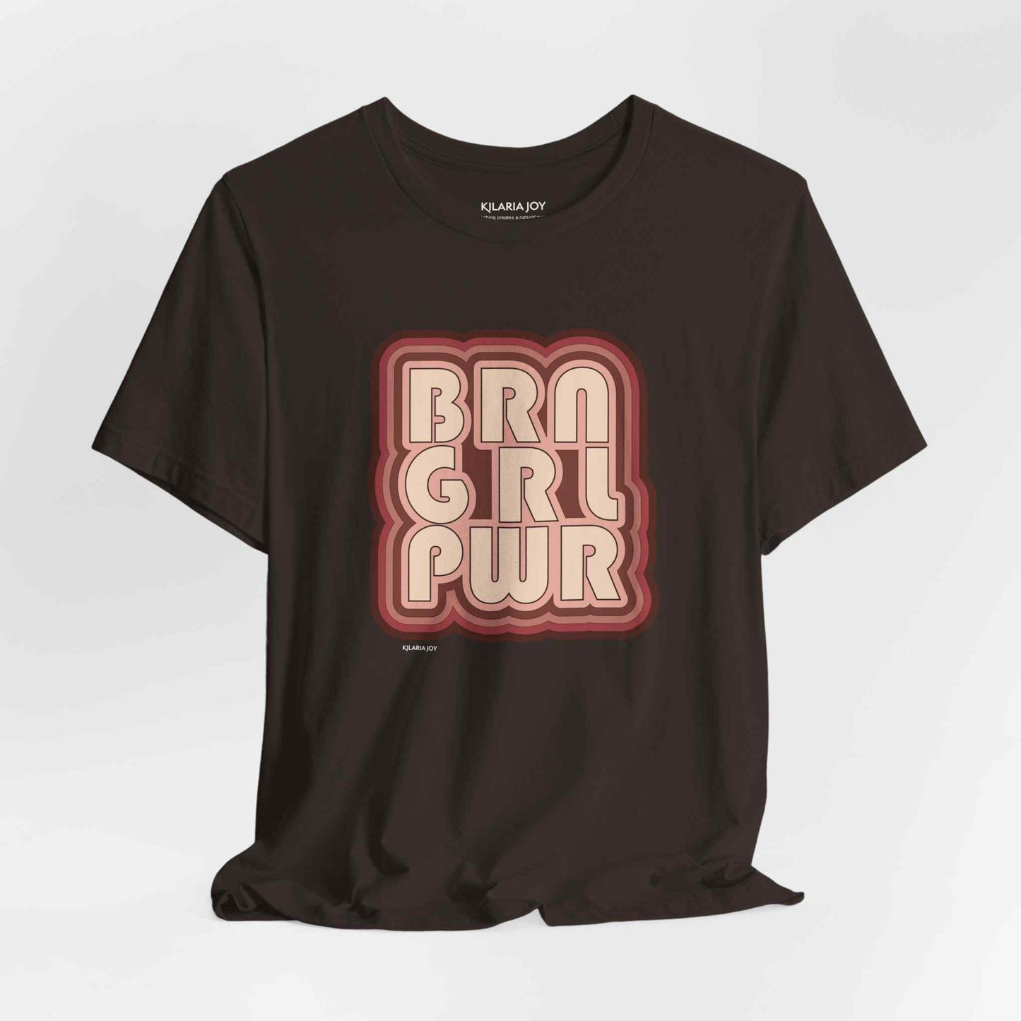 BRN GRL PWR Women's Classic Modern Fit T-Shirt
