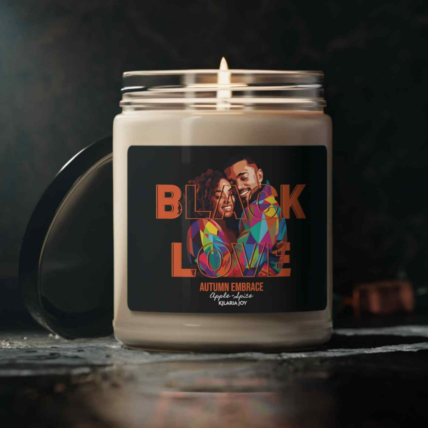 Caramel Cuddles - All Shades of Love - Scented Soy Candle, 9oz