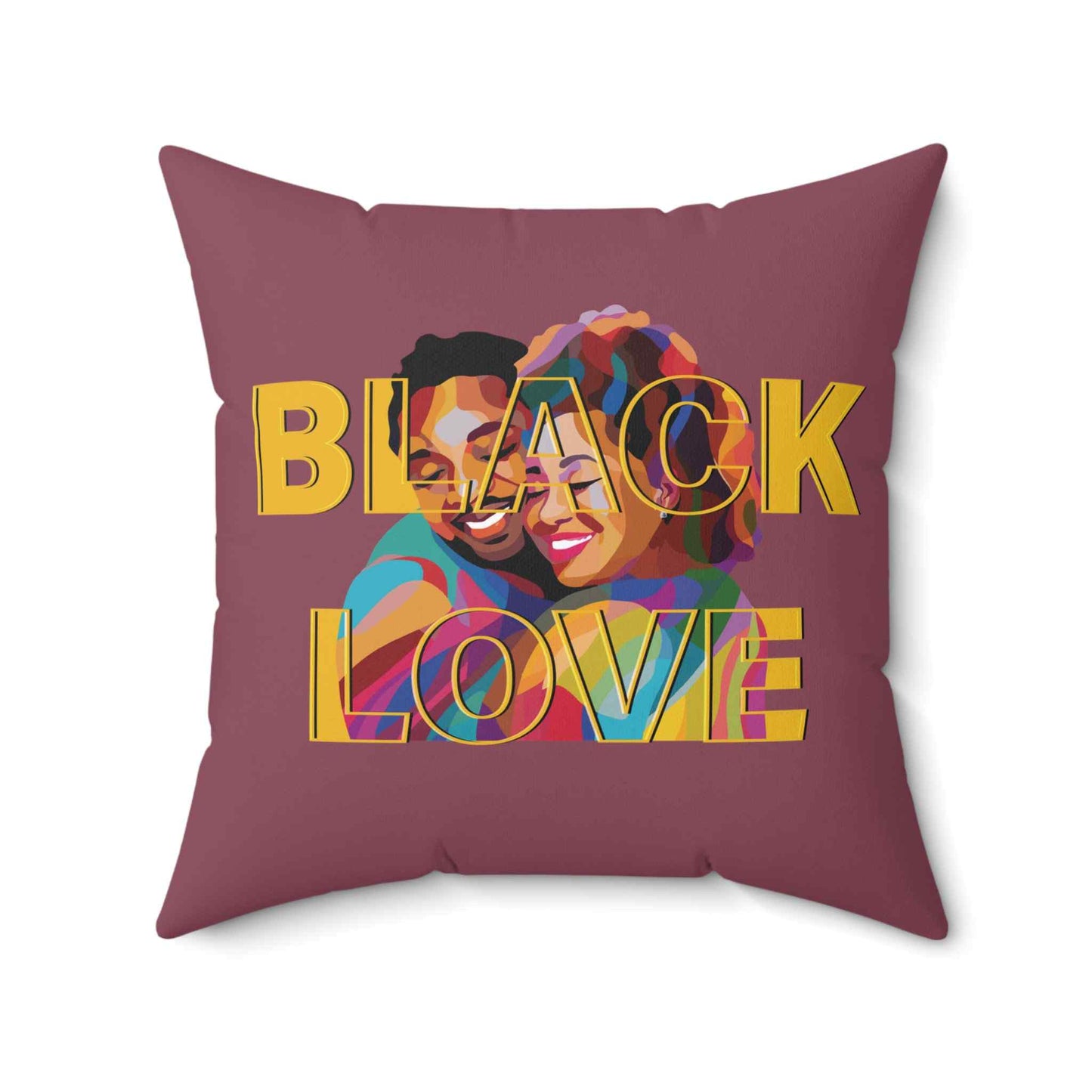 Honeyed Kisses - All Shades of Love - Square Pillow & Cover