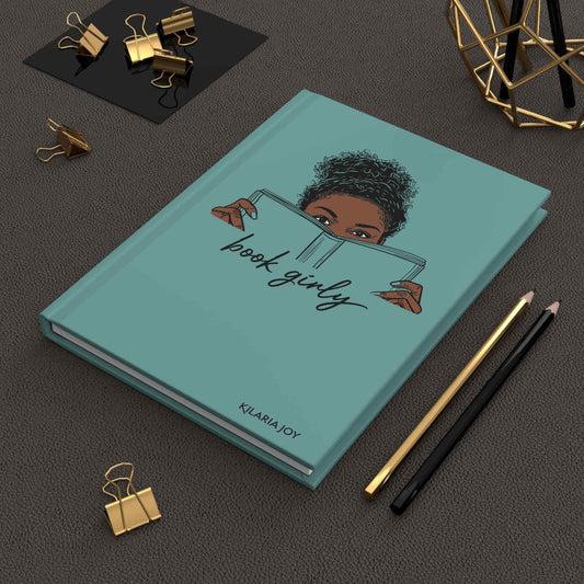 Book Girly Hardcover Journal