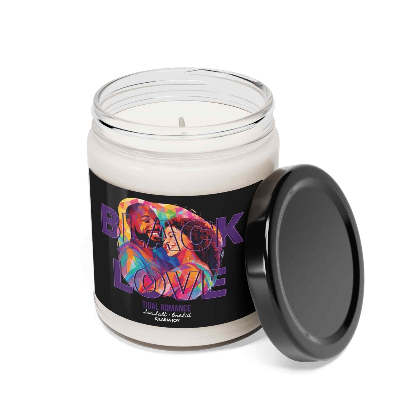 Lavender Laughter - All Shades of Love - Scented Soy Candle, 9oz