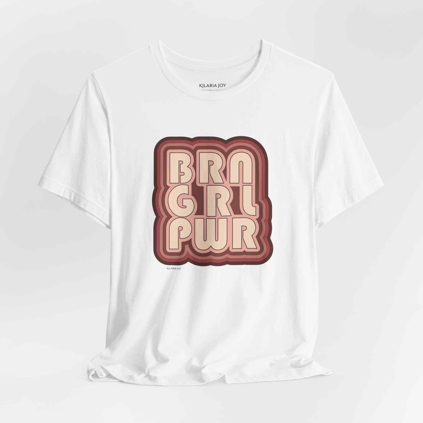 BRN GRL PWR Women's Classic Modern Fit T-Shirt