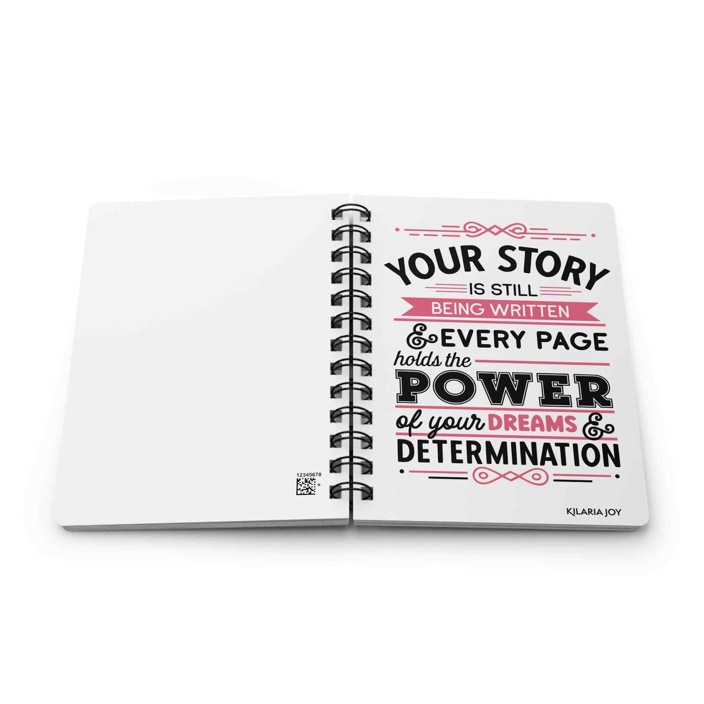 Dreams in Progress Spiral Bound Journal