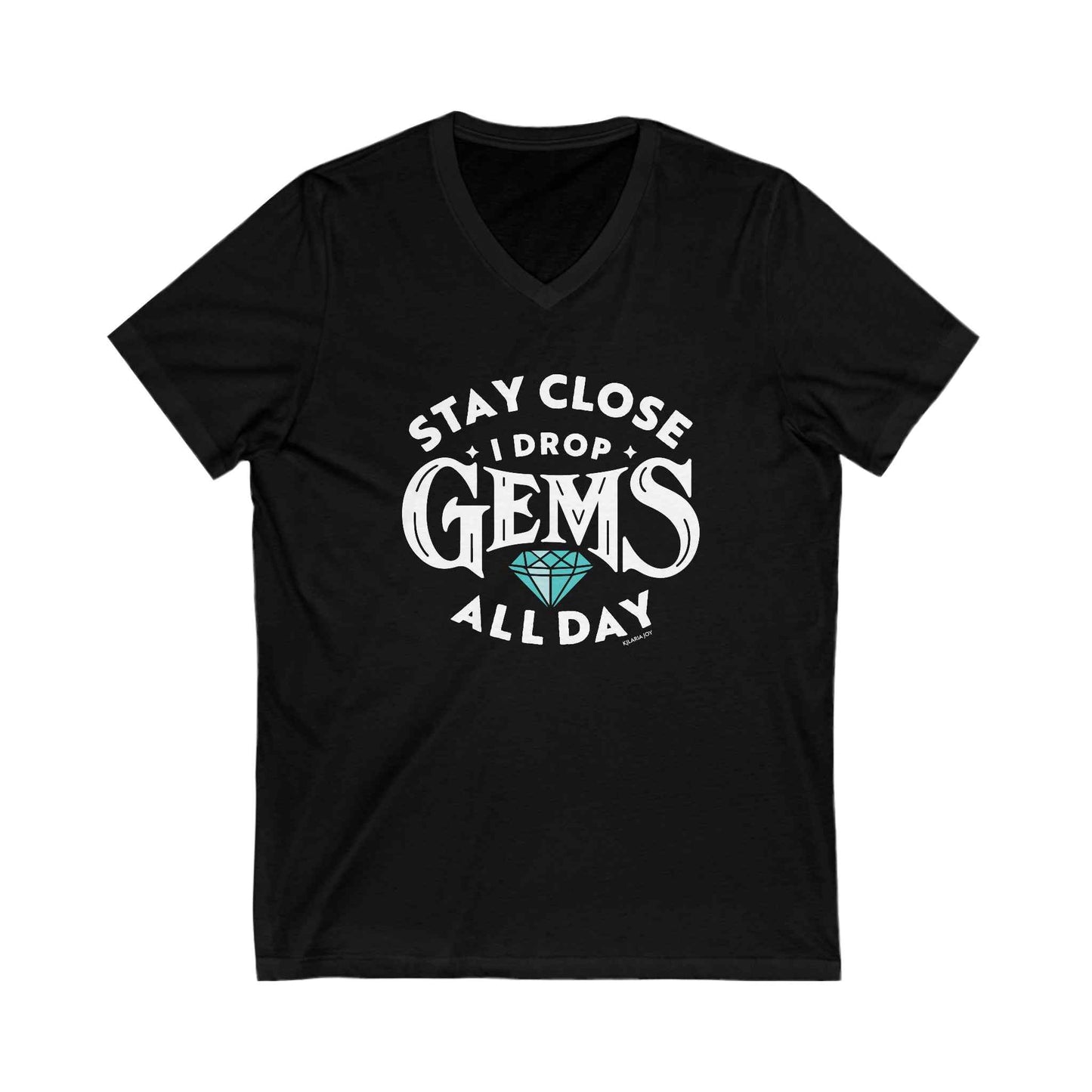Dropping Gems Women's Premium V-neck T-shirt