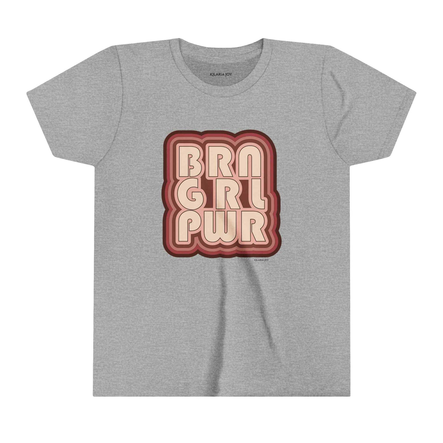 BRN GRL PWR Youth Short Sleeve Tee