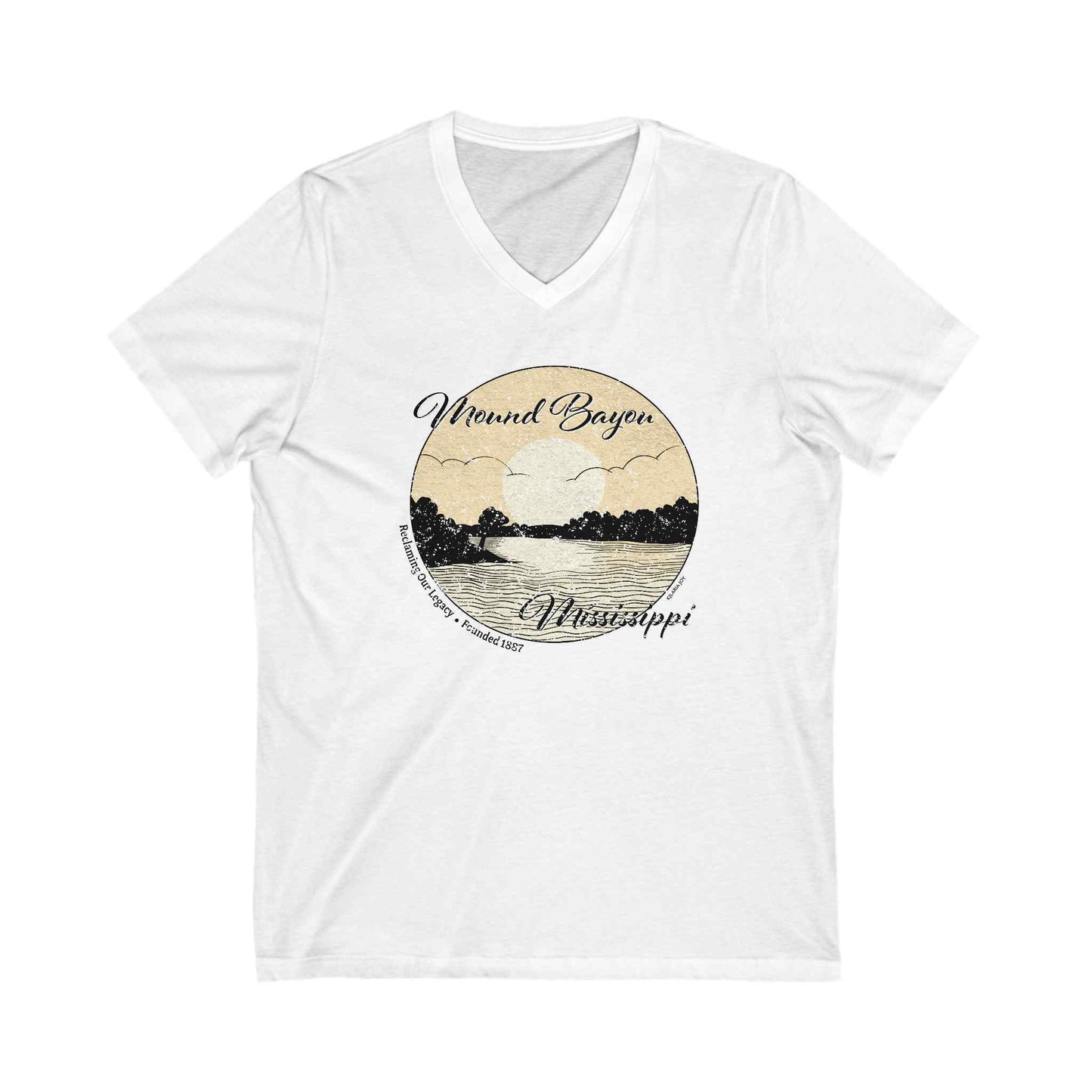 Mound Bayou Women's Premium V-neck T-shirt