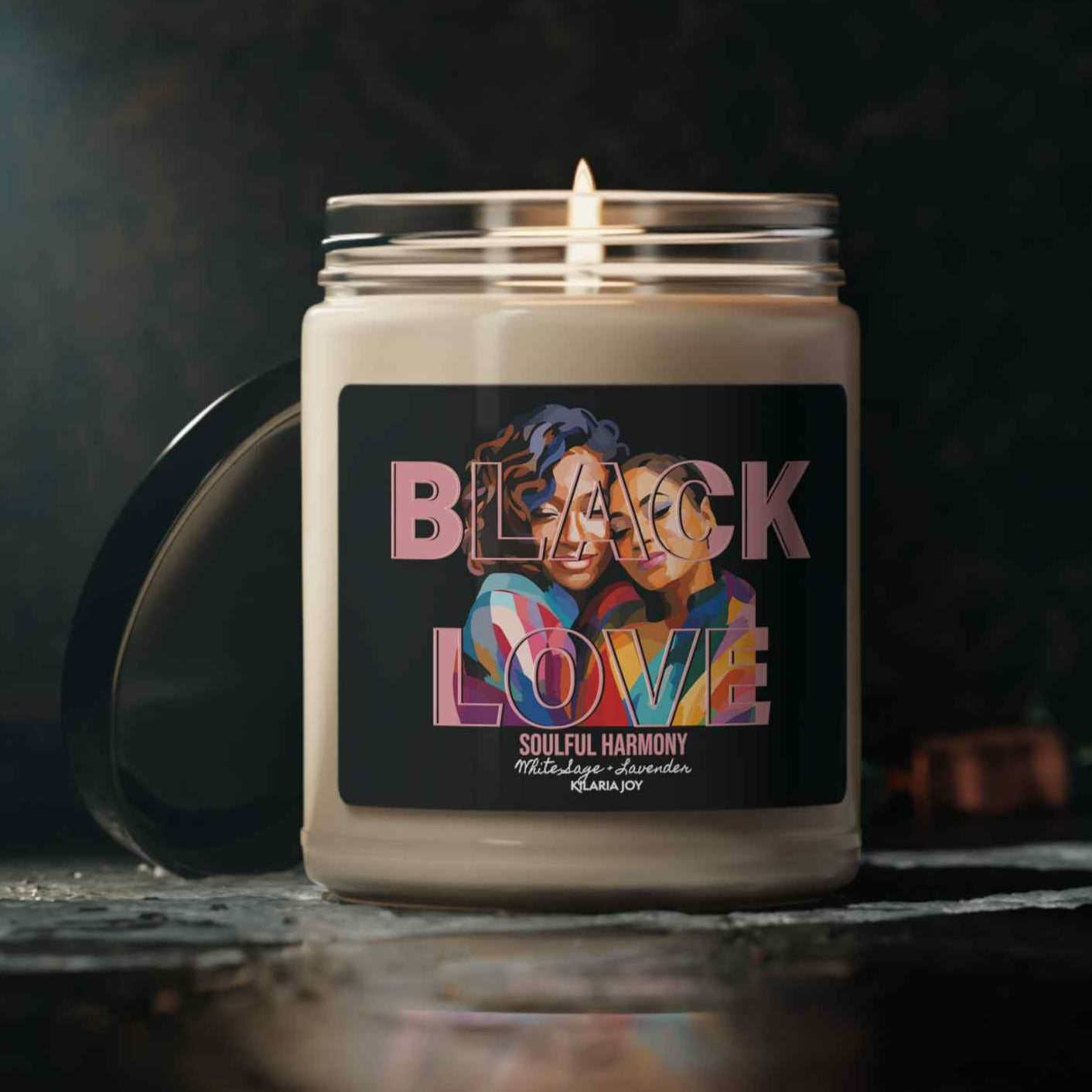 Berry Sweet - All Shades of Love - Scented Soy Candle, 9oz
