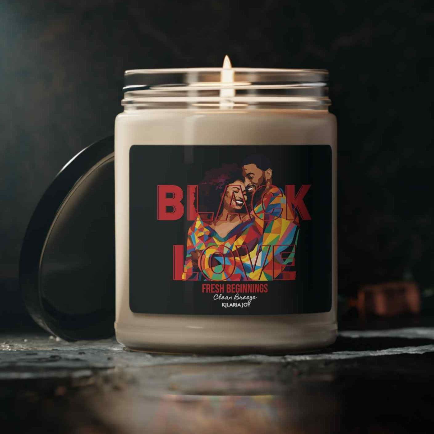 Crimson Crushes - All Shades of Love - Scented Soy Candle, 9oz