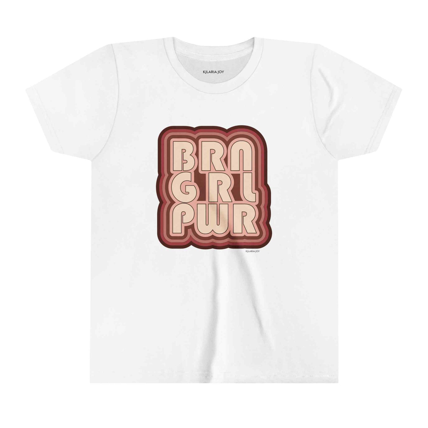 BRN GRL PWR Youth Short Sleeve Tee
