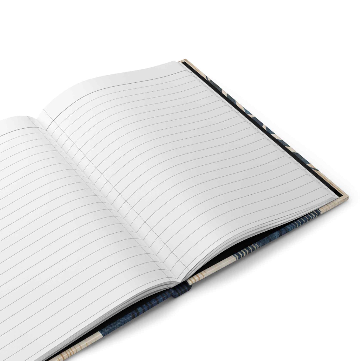 Africanized Blue Hardcover Journal