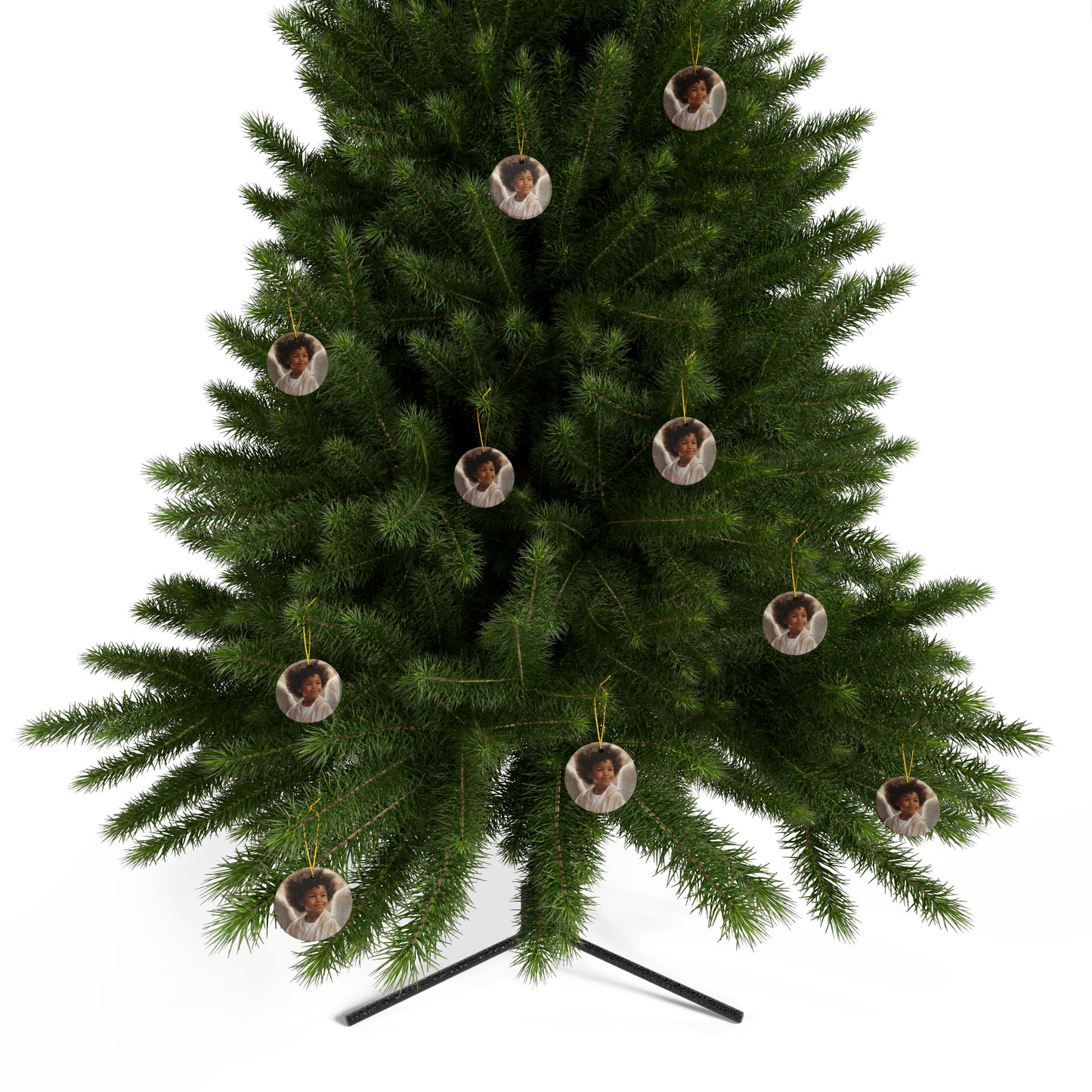 Little Angels Among Us - Ceramic Ornaments (1pc, 3pcs, 5pcs, 10pcs)