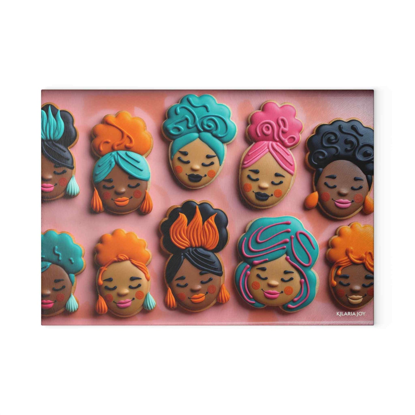 Sisterhood of Sweets Premium Glass Cutting Board