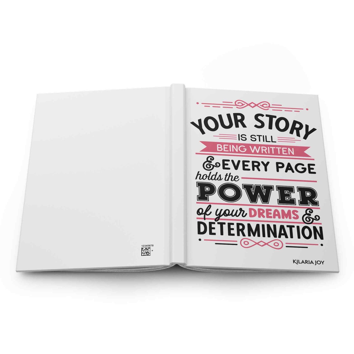 Dreams in Progress Hardcover Journal