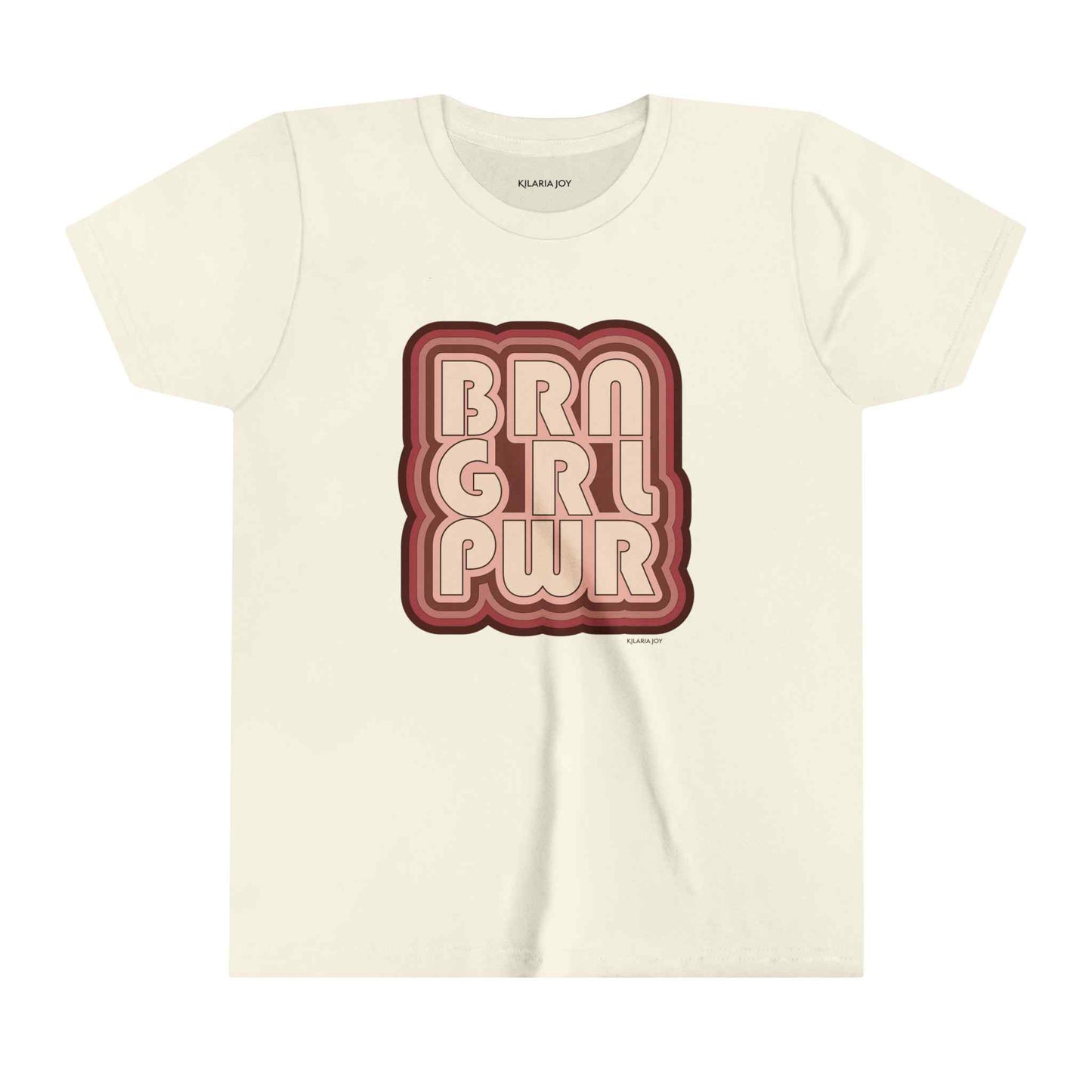 BRN GRL PWR Youth Short Sleeve Tee