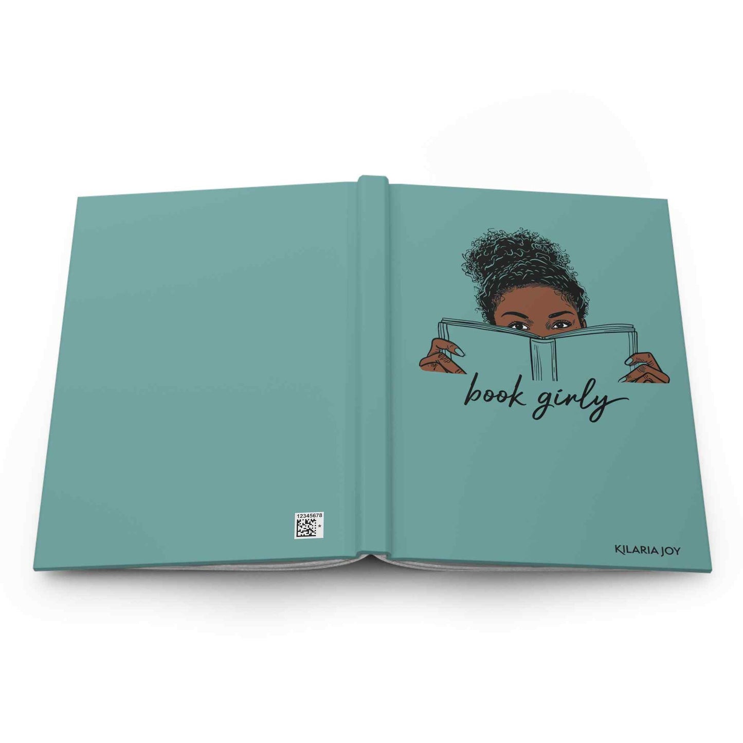 Book Girly Hardcover Journal
