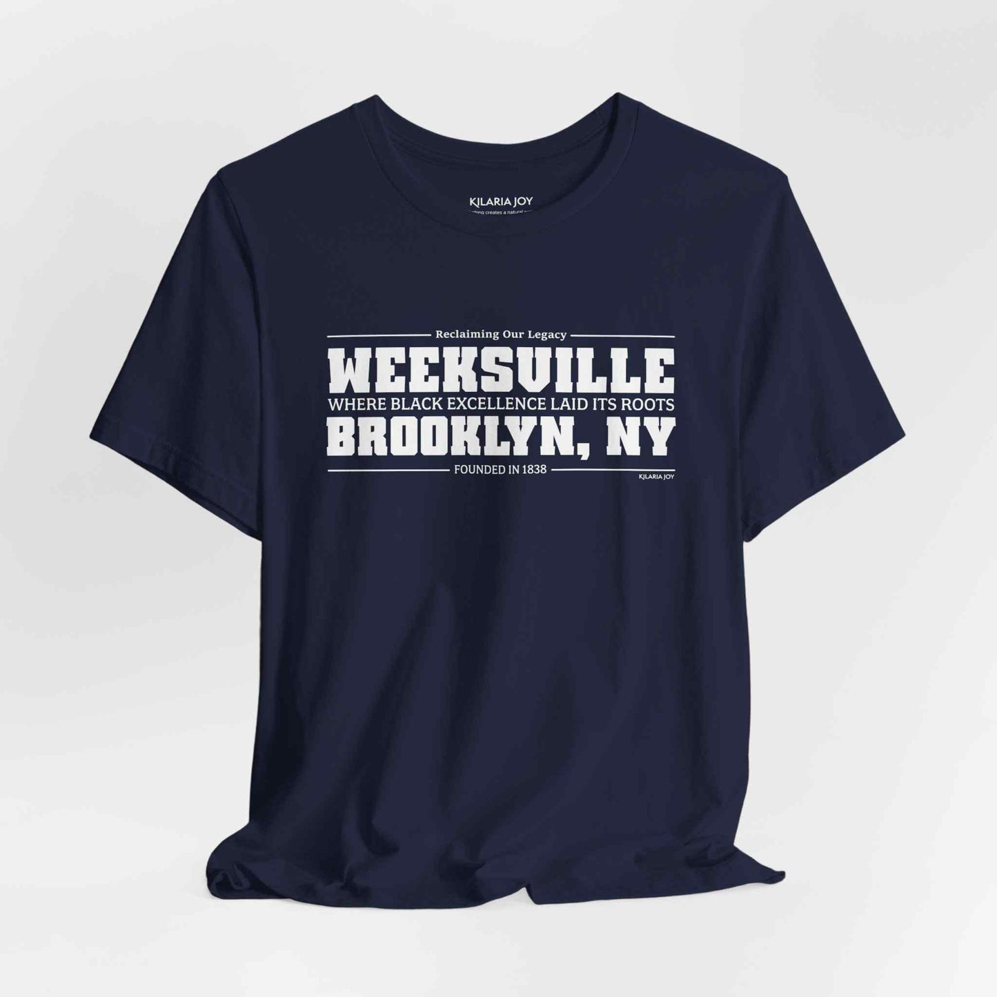 Weeksville Men's Classic Modern Fit T-Shirt