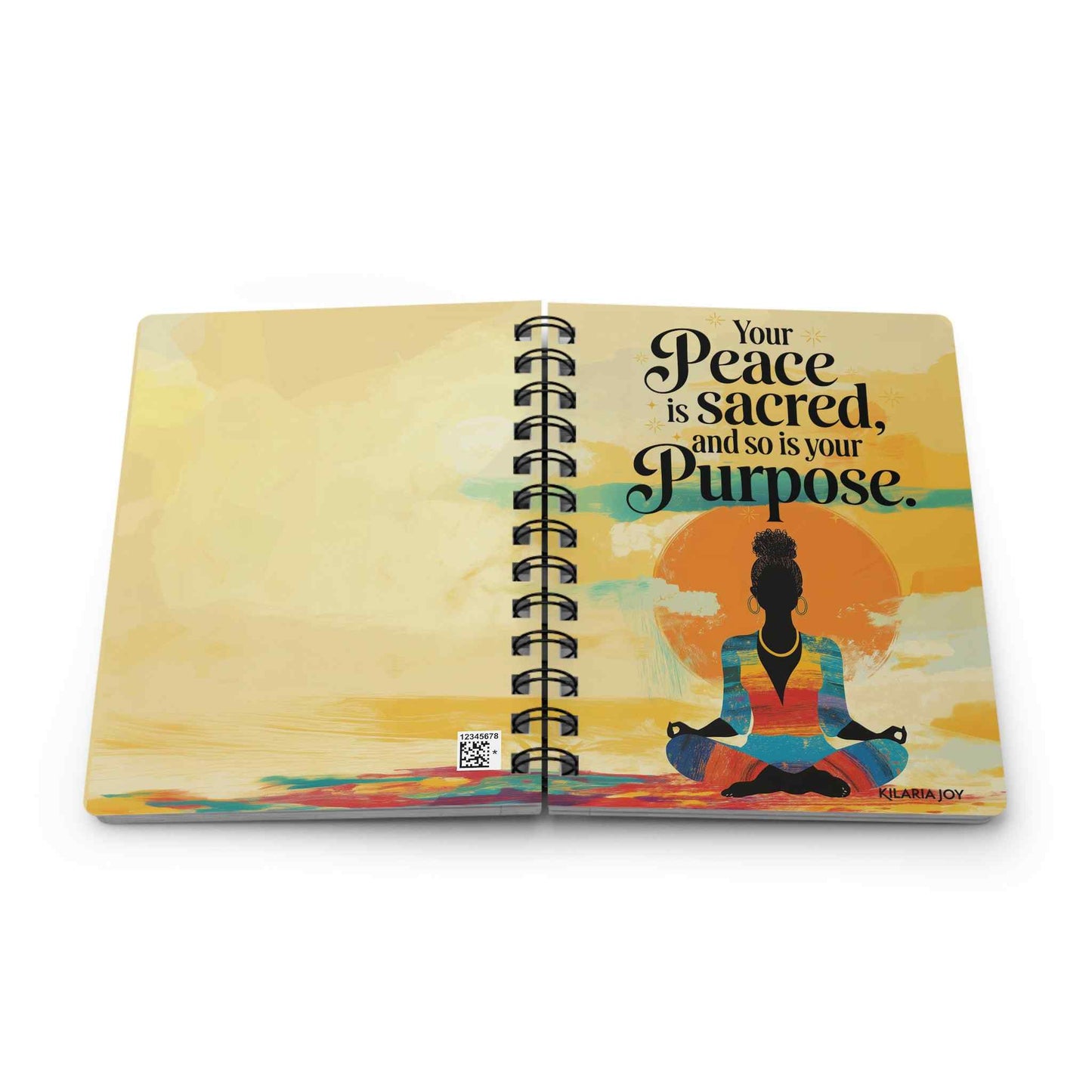 Sacred Purpose Spiral Bound Journal