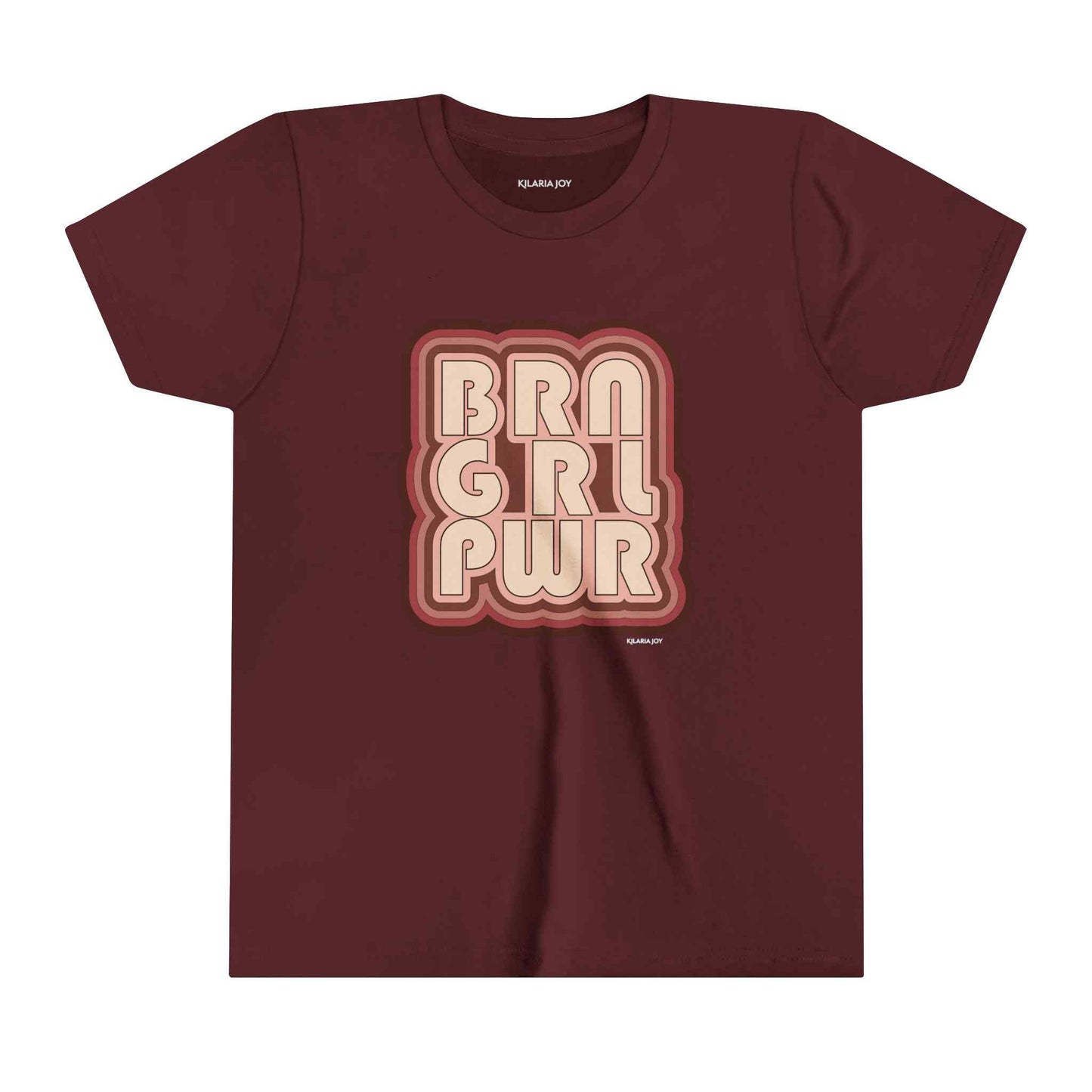 BRN GRL PWR Youth Short Sleeve Tee