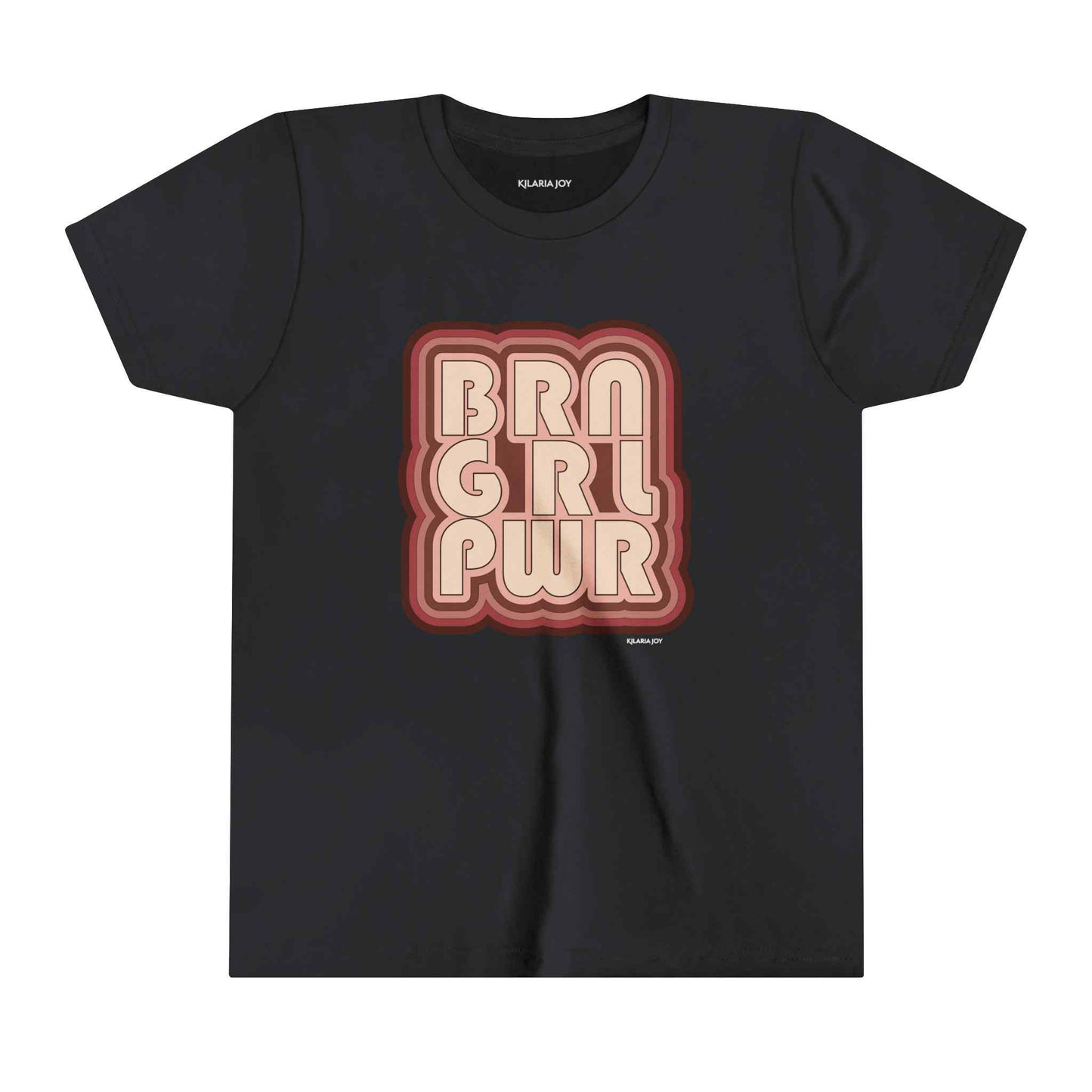 BRN GRL PWR Youth Short Sleeve Tee