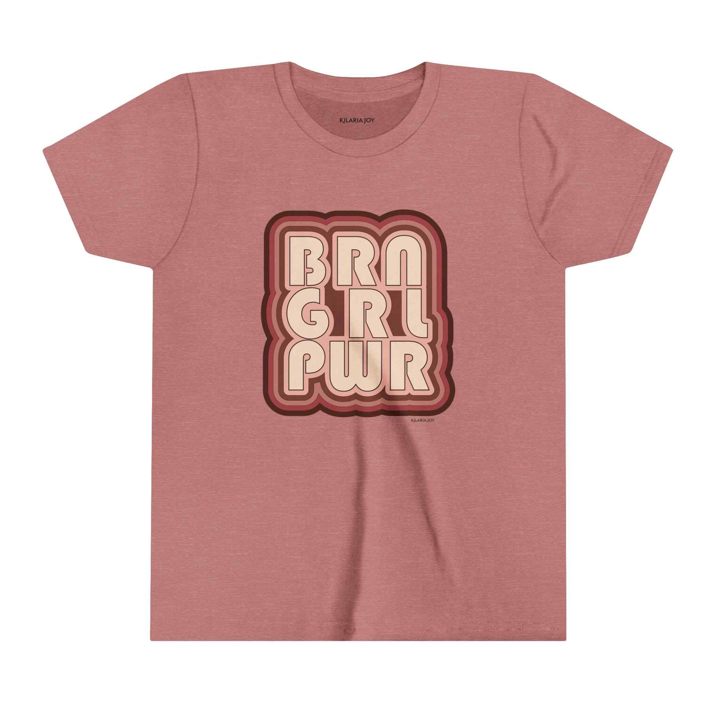 BRN GRL PWR Youth Short Sleeve Tee