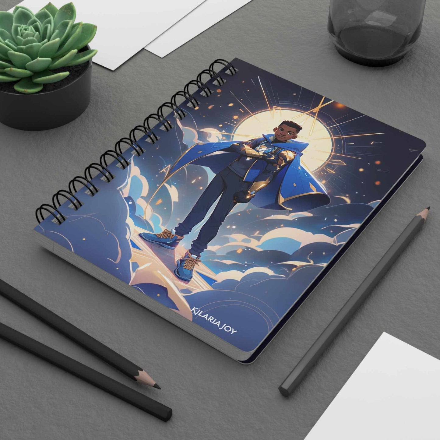 Hero's Journey Spiral Bound Journal