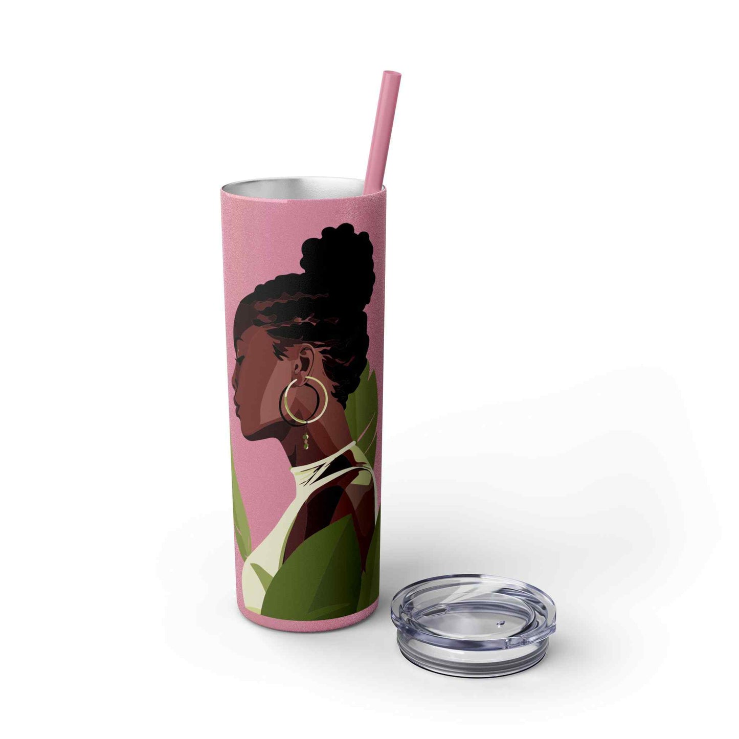 Soft Solace Skinny Tumbler with Straw, 20oz