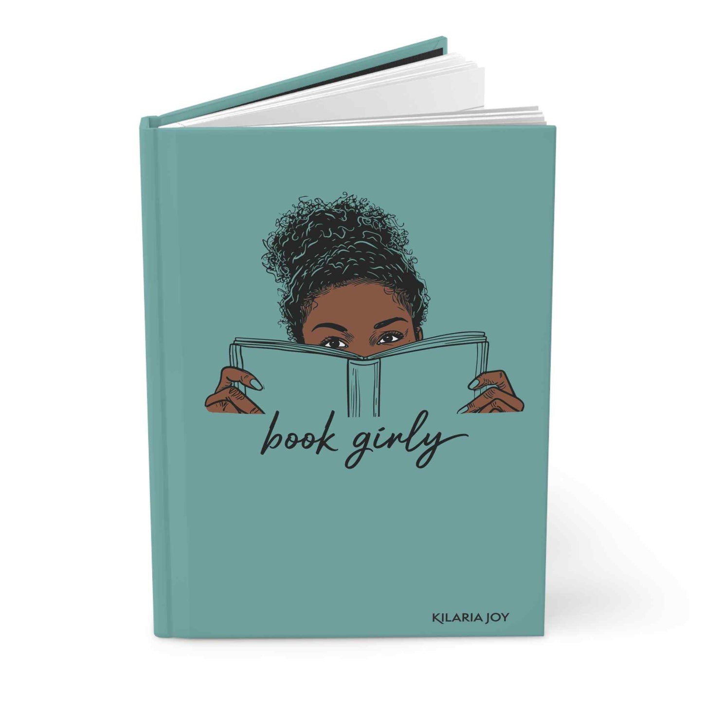 Book Girly Hardcover Journal