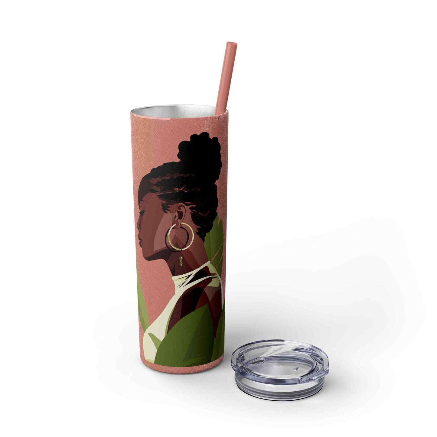 Soft Solace Skinny Tumbler with Straw, 20oz
