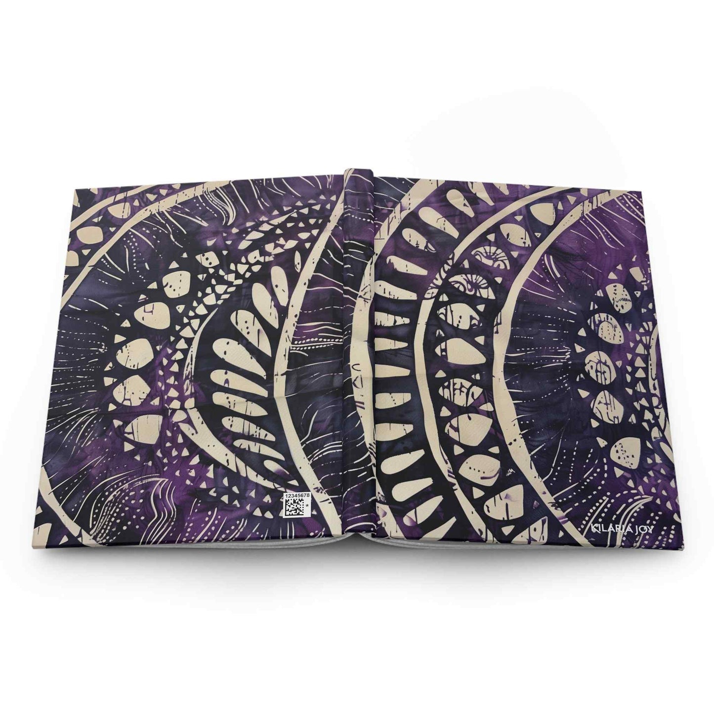 Amethyst in Batik Hardcover Journal