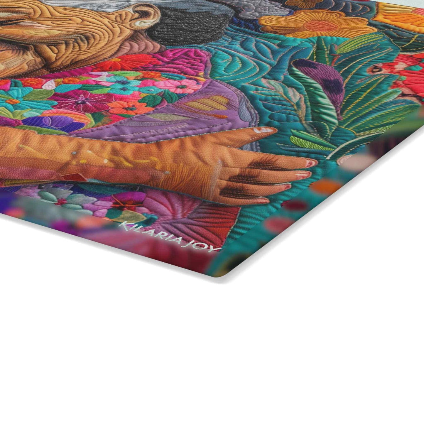 Grandma's Embrace Premium Glass Cutting Board