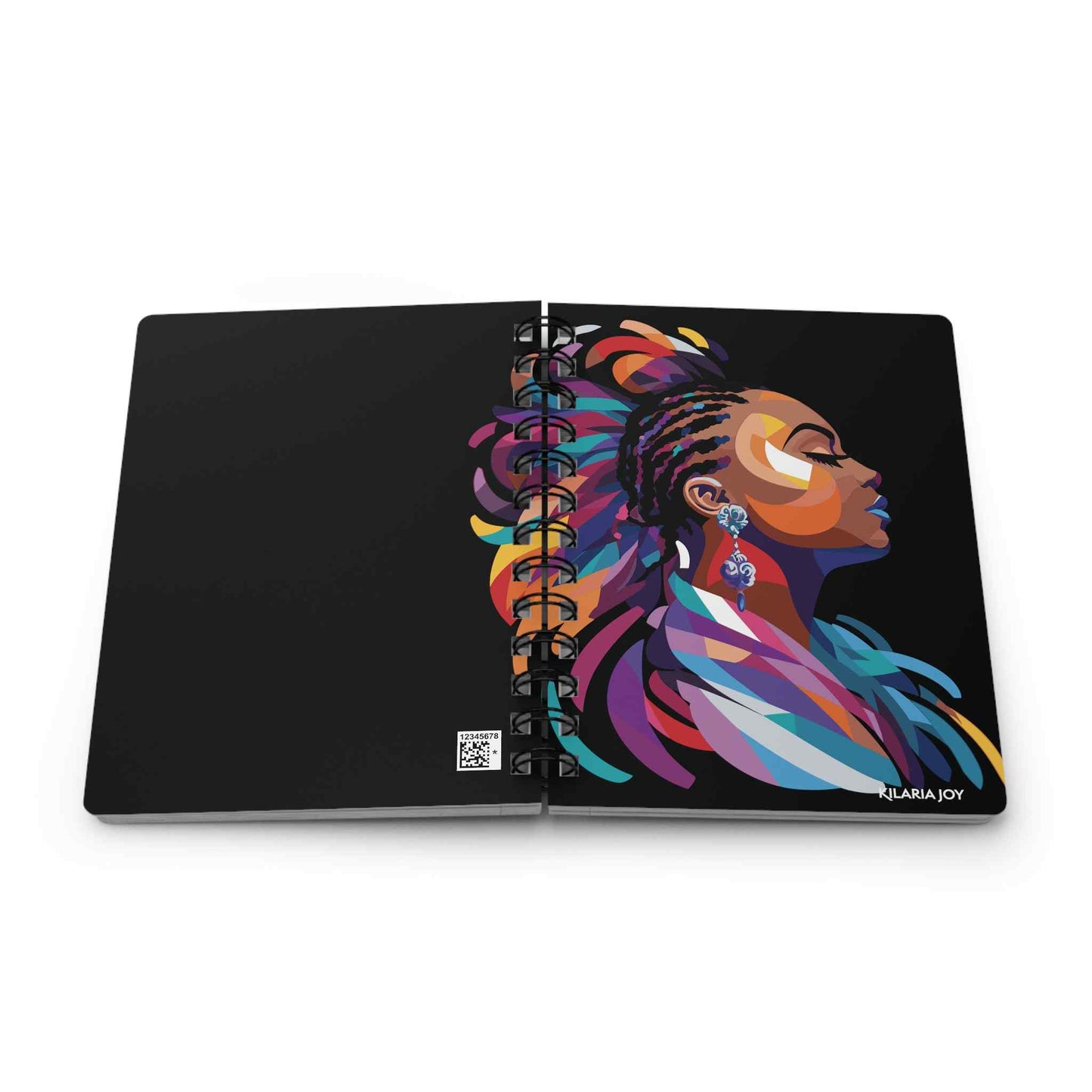 Muse in Multicolor Spiral Bound Journal