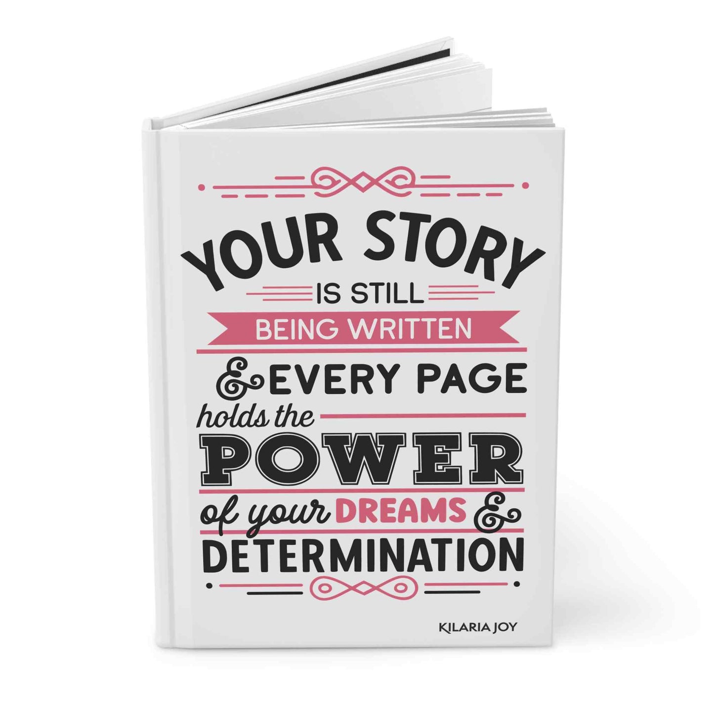 Dreams in Progress Hardcover Journal