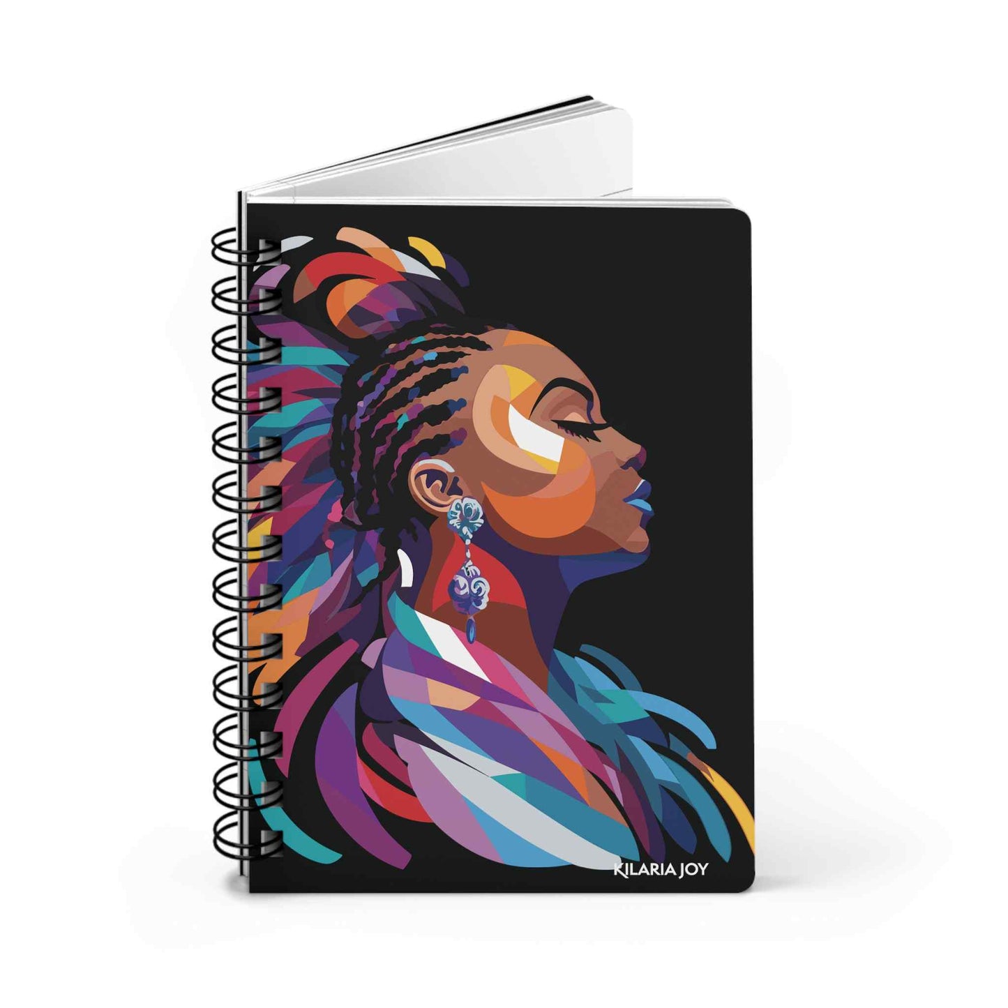 Muse in Multicolor Spiral Bound Journal
