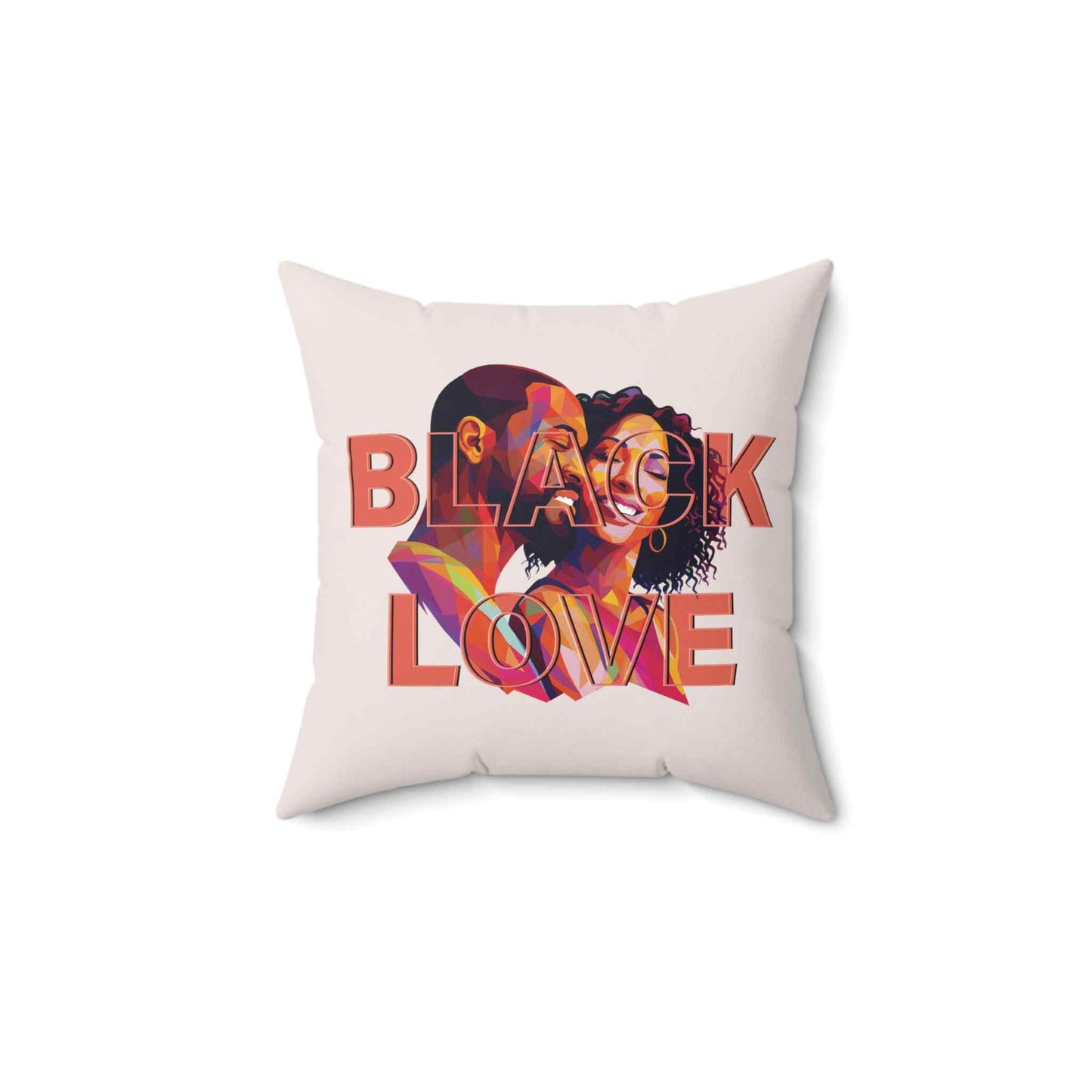 Coral Caress - All Shades of Love - Square Pillow & Cover